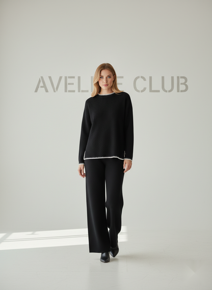 Luksus Two-Piece Lounge Sæt – Comfort Chic