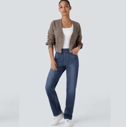 ComfortFit – Elastiske og behagelige bukser med høj talje