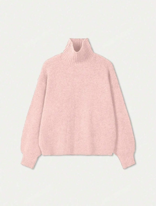 Vinter Luxe Rullekrave – Cozy Chic i Cremehvid