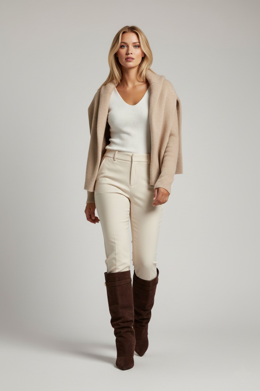 Suede High Boot – Stilfulde Støvler til Enhver Anledning